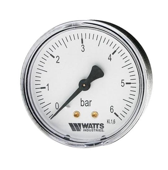 Prekės „Manometras Watts MDA 63/10x1/4 horizontalus“ paveikslėlis