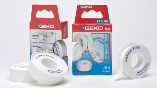 Prekės „Juosta sandarinimo tefloninė 12 mm x 0,1 mm 12 m GEKO“ paveikslėlis