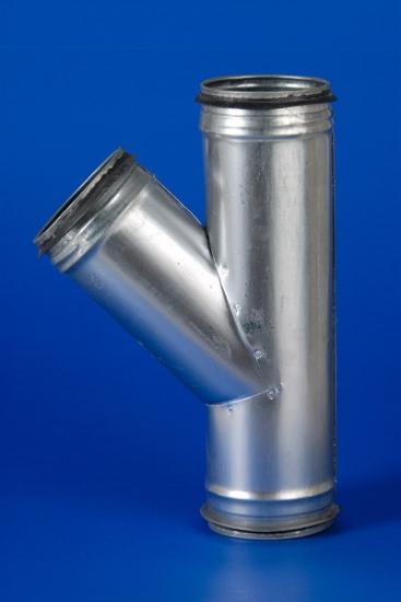 Prekės „Trišakis ortakių sujungimui 100 / 100 mm 45° su tarpine Europlast“ paveikslėlis