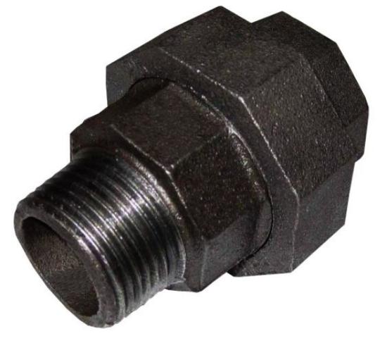Prekės „Sujungimas išardomas juodo metalo 1"1/4" v/i“ paveikslėlis