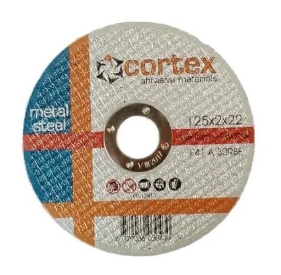 Prekės „Diskas pjovimui metalo 125 x 2 x 22,2 mm Cortex“ paveikslėlis