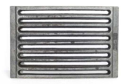 Prekės „Grotelės ketaus krosniai  A-15 250 x 380 mm“ paveikslėlis