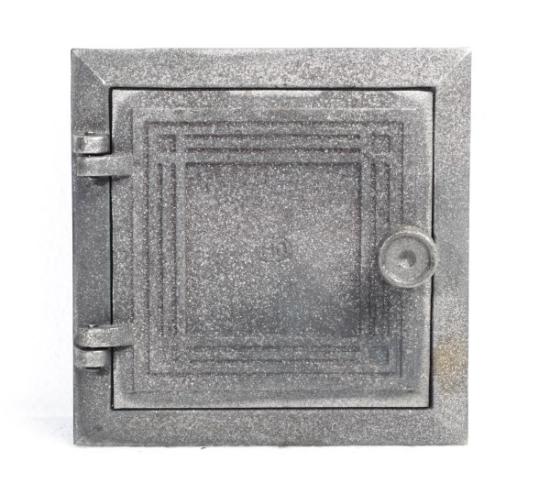 Prekės „Durelės krosniai ketaus pelenams 180 x 180 mm A-8a“ paveikslėlis