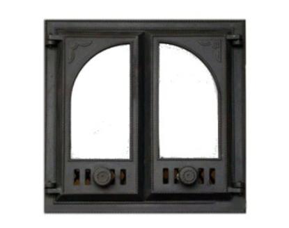 Prekės „Durelės židinio ketaus 470 x 470 mm Z-4“ paveikslėlis