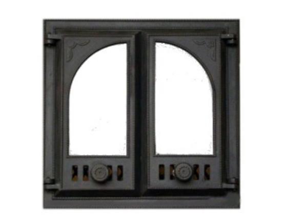 Prekės „Durelės židinio ketaus 470 x 470 mm Z-4“ paveikslėlis