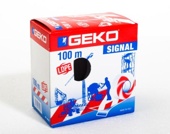 Prekės „Juosta barjerinė GEKO balta / raudona 70 mm x 100 m“ paveikslėlis