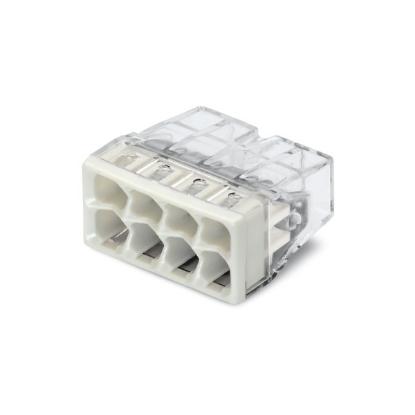 Prekės „Jungtis 8 laidų 8  x  0,5-2,5 mm balta 1 vnt Wago“ paveikslėlis