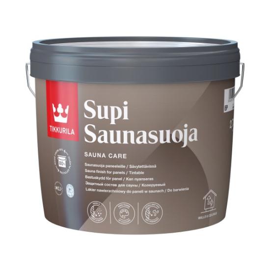 Prekės „Lakas pirties Tikkurila Supi Saunasuoja 2,7 l“ paveikslėlis