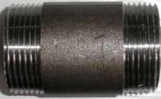 Prekės „Trumpasriegis plieninis juodo metalo 1/2" x 60 mm E.E.“ paveikslėlis