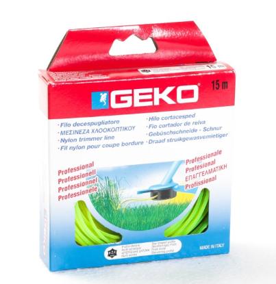 Prekės „Valas trimeriui žvaigždė 2,4 mm x 15 m Geko“ paveikslėlis