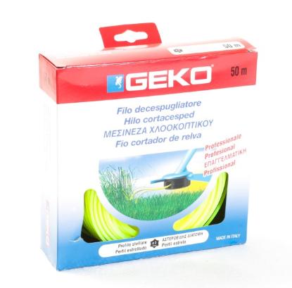 Prekės „Valas trimeriui žvaigždė 3 mm x 50 m Geko“ paveikslėlis