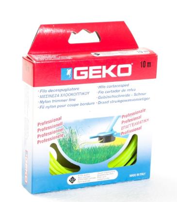 Prekės „Valas trimeriui kvadratinis 2,4 mm x 10 m Geko“ paveikslėlis