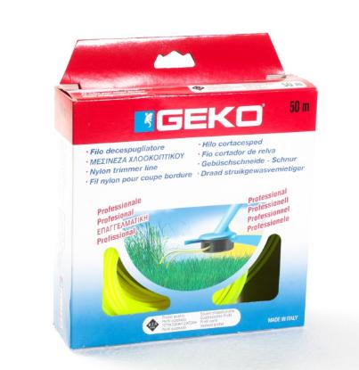Prekės „Valas trimeriui kvadratinis 2,4 mm x 50 m Geko“ paveikslėlis