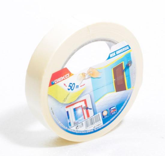 Prekės „Juosta dažymo apsauginė lipni 25 mm x 50 m GEKO“ paveikslėlis