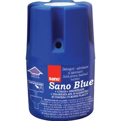 Prekės „WC bakelio gaiviklis SANO BLUE 150 gr“ paveikslėlis