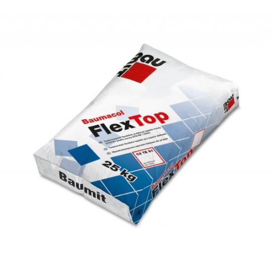 Prekės „Baumacol Flex Top, 25 kg, C2TES1, fasadiniai plytelių klijai“ paveikslėlis