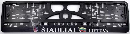 Prekės „Rėmelis automobilio numeriui reljefinis ŠIAULIAI“ paveikslėlis