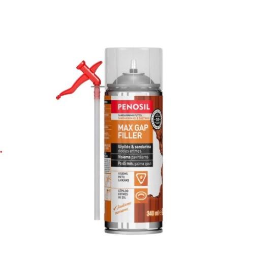 Prekės „Montavimo putos PENOSIL Max Gap Filler, šiaudelinės, 500 ml“ paveikslėlis