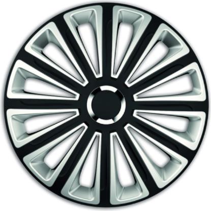 Prekės „Gaubtai ratų 16" Alburnus Trend Black/Silver“ paveikslėlis