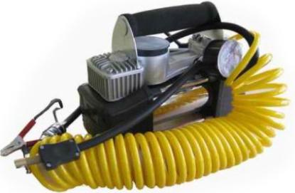 Prekės „Pompa automobilių padangų pūtimui elektrinė 12 V 65 l/min Tornado Alburnus“ paveikslėlis
