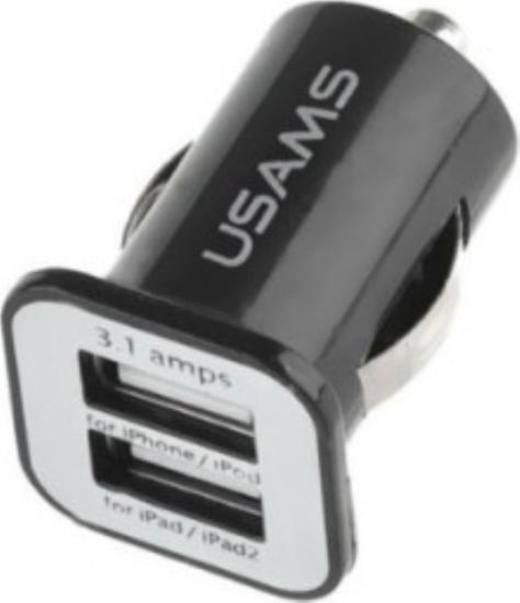 Prekės „Šakotuvas automobiliui Alburnus 2 x USB 3,1A“ paveikslėlis