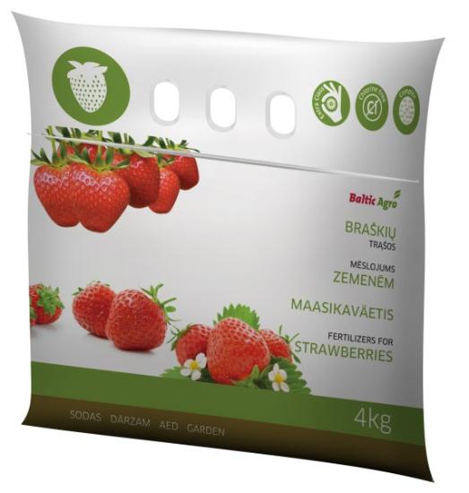 Prekės „Trąšos braškėms 4 kg BA“ paveikslėlis