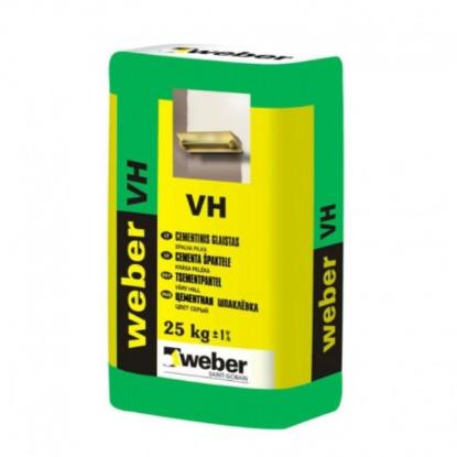 Prekės „Cementinis glaistas WEBER VH, baltas, 20 kg“ paveikslėlis