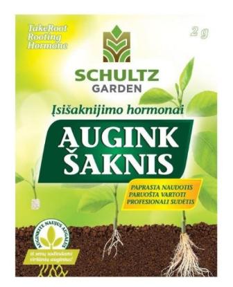 Prekės „Trąšos - įsišaknijimo hormonai "Augink šaknis" 2 g Schultz“ paveikslėlis