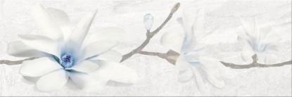 Prekės „CERSANIT Plytelių keraminis dekoras STONE FLOWERS GREY 25 x 75 cm“ paveikslėlis