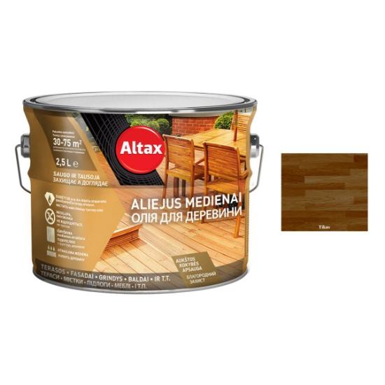 Prekės „Aliejus medienai ALTAX Altaxin 2,5 l tikas“ paveikslėlis