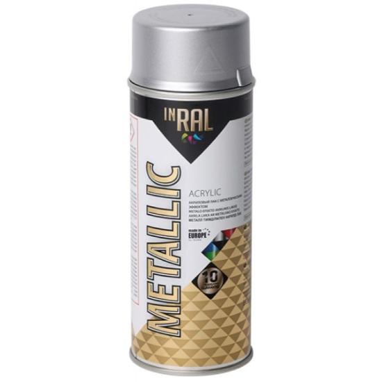 Prekės „Dažai aerozoliniai INRAL METALLIC žali 400 ml“ paveikslėlis
