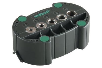 Prekės „Šablonas kaiščiams mediniams 4 - 10 mm Wolfcraft 4685000“ paveikslėlis