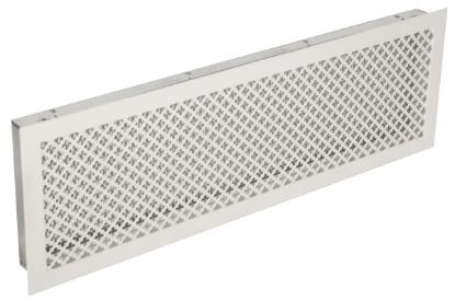 Prekės „Grotelės židinio 550 x 180 mm baltos Retro“ paveikslėlis
