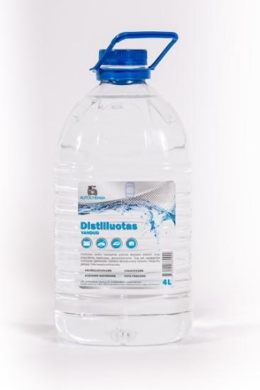 Prekės „Vanduo distiliuotas 4 l Autochemija“ paveikslėlis