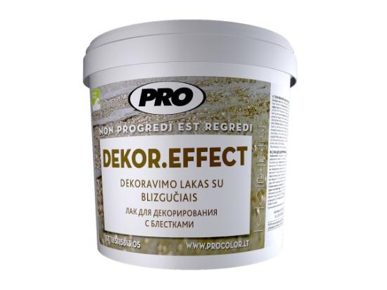 Prekės „Lakas dekoravimo su blizgučiais PRO DEKOR EFFECT sachara 0,5 kg“ paveikslėlis