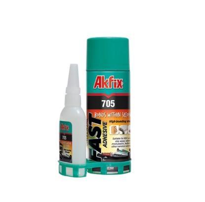 Prekės „Greitai kimbantys universalūs klijai AKFIX 705, su aktivatoriumi, 400 ml“ paveikslėlis