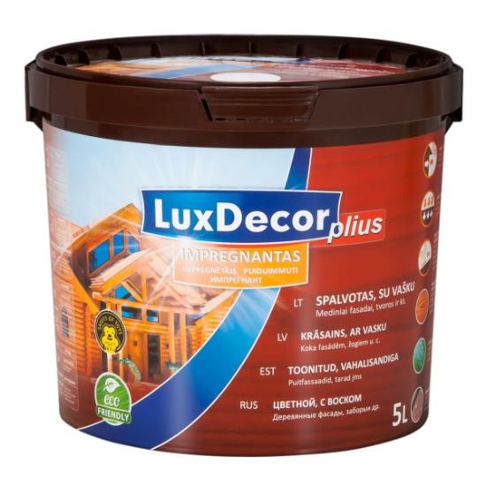Prekės „Impregnantas medienai PRIMACOL LuxDecor 5 l pilkas“ paveikslėlis