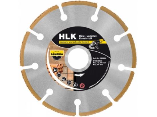 Prekės „Diskas universalus 125 x 22,2 mm Fine HLK Samedia“ paveikslėlis