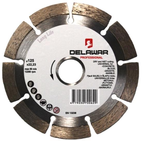 Prekės „Diskas deimantinis 230x3x22,23 mm Segment Delawar“ paveikslėlis
