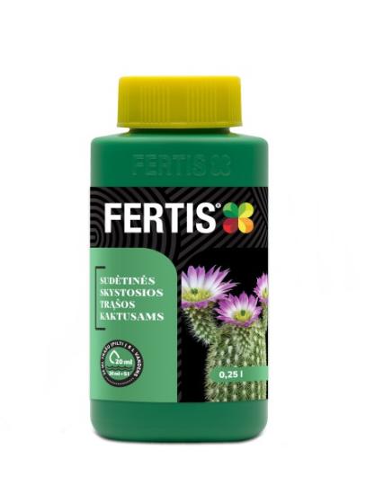 Prekės „Trąšos kaktusams 0,25 l Fertis“ paveikslėlis