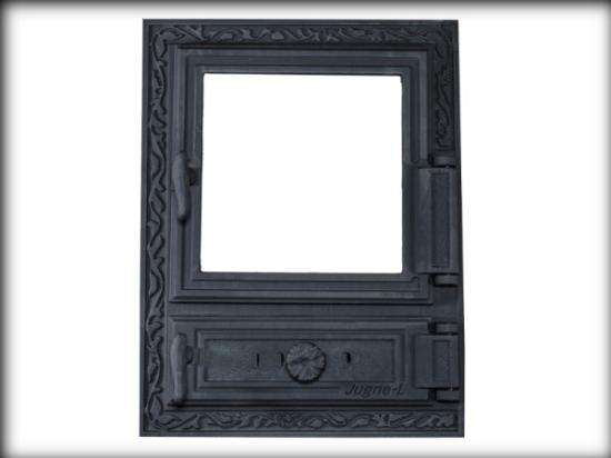 Prekės „Durelės židinio ketaus 490 x 375 mm Z-12N“ paveikslėlis