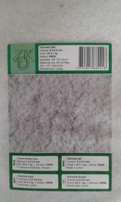 Prekės „Druska techninė 12 kg kelių barstymui ledo tirpinimui 04010 ZD Krava“ paveikslėlis