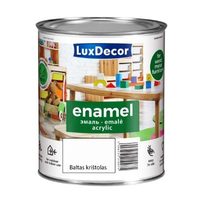 Prekės „Emalė akrilinė PRIMACOL 0,75 l blizgi - baltas krištolas“ paveikslėlis