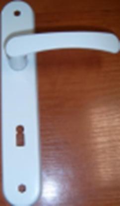 Prekės „Rankena durų 230 x 40 mm BB-72 mm balta Klas“ paveikslėlis