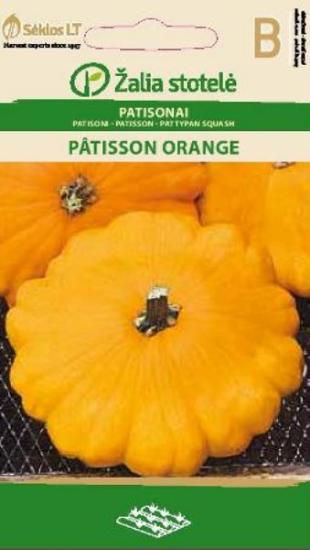 Prekės „Sėklos patisonų ORANGE Žalia stotelė“ paveikslėlis