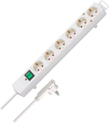 Prekės „Ilgintuvas Comfort-Line Brennenstuhl, 6 lizdų, 2 m, 3 x 1,5 mm“ paveikslėlis