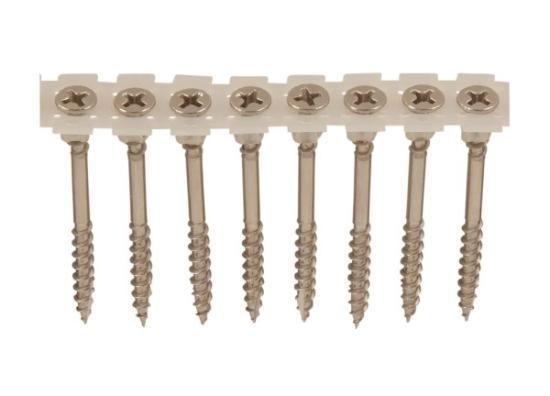 Prekės „Sraigtai 4,2x55 mm balti A4 terasai (1000 vnt) Essve 601355“ paveikslėlis