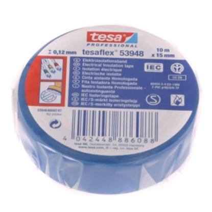 Prekės „Juosta izoliacinė mėlyna 10 m x 15 mm Tesa“ paveikslėlis