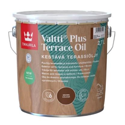Prekės „Impregnantas Tikkurila Valtti Plus Oil rud.2,7 l“ paveikslėlis