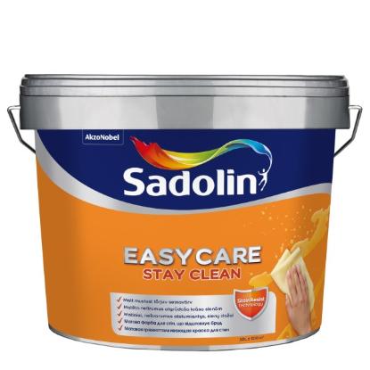 Prekės „Vandeniniai sienų dažai SADOLIN EASYCARE, 10 l, BW bazė, nešvarumus atstumiantys“ paveikslėlis